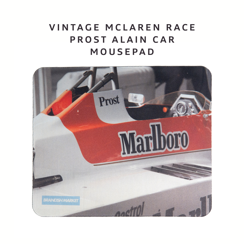 Vintage McLaren Race Car Photo Mousepad