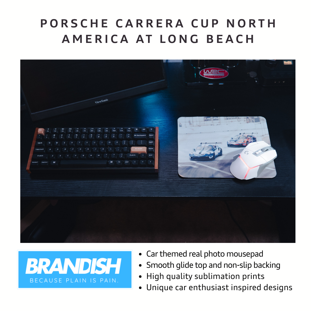 Porsche Race Car Photo Mousepad