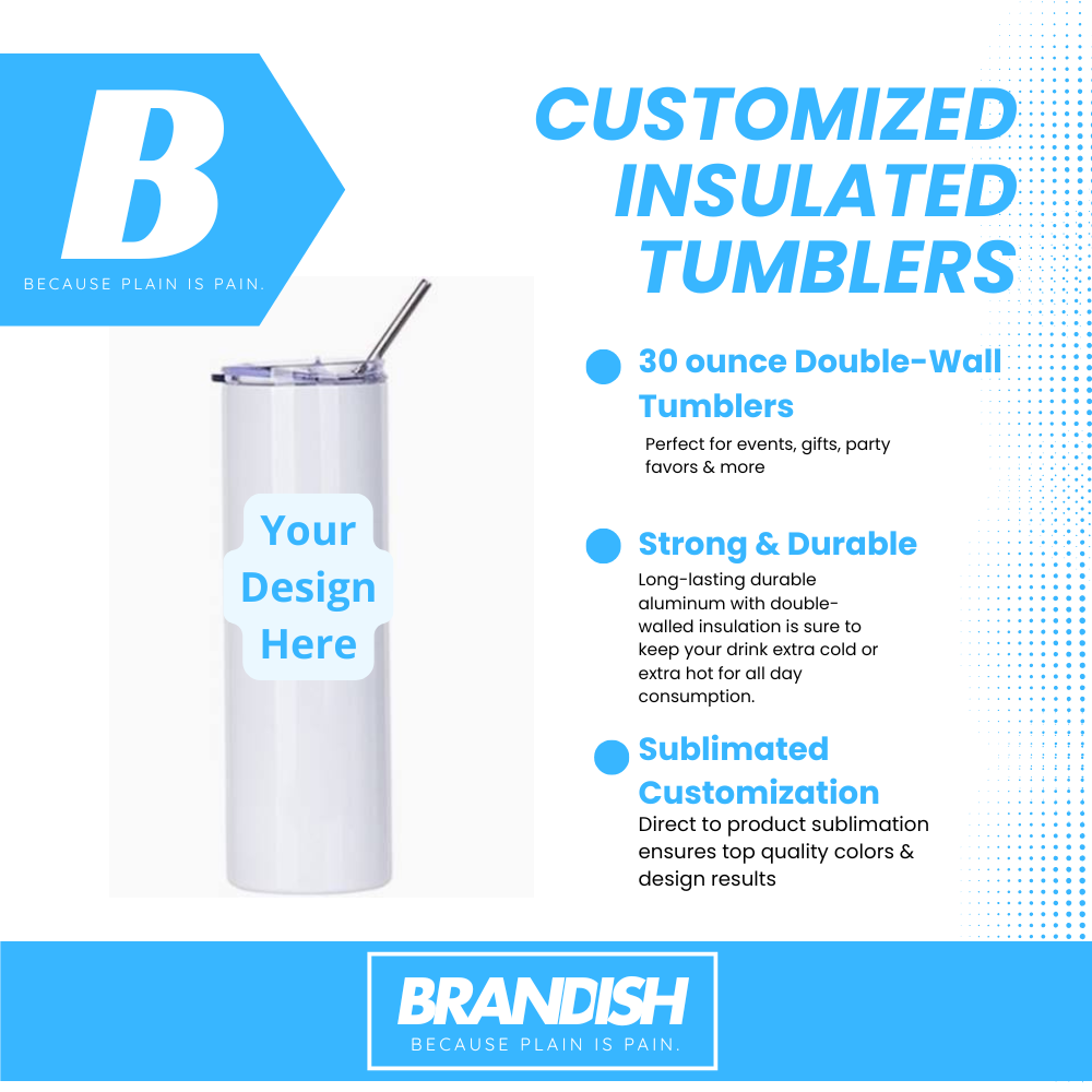 Custom 30oz Hot or Cold Tumbler