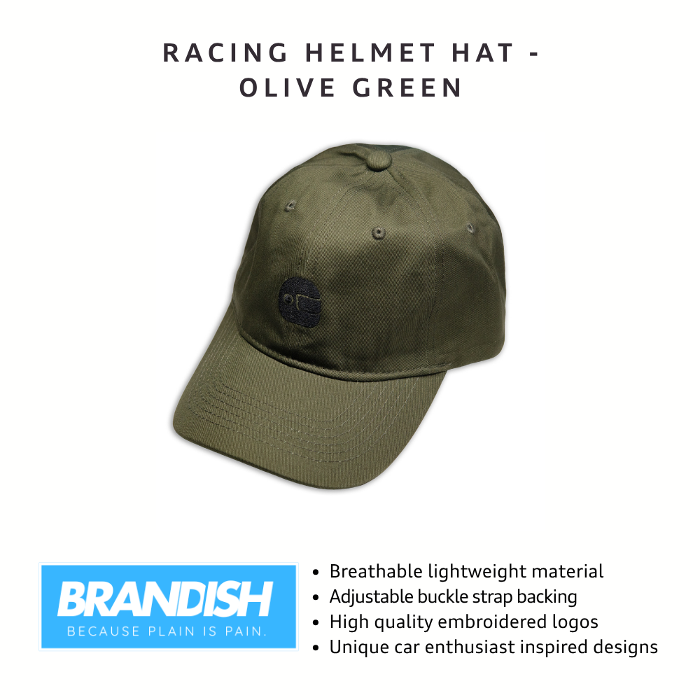 Racing Helmet Logo & Pole Position Hat