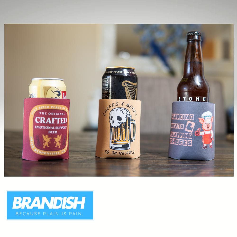 Emotional Support Beer Koozie