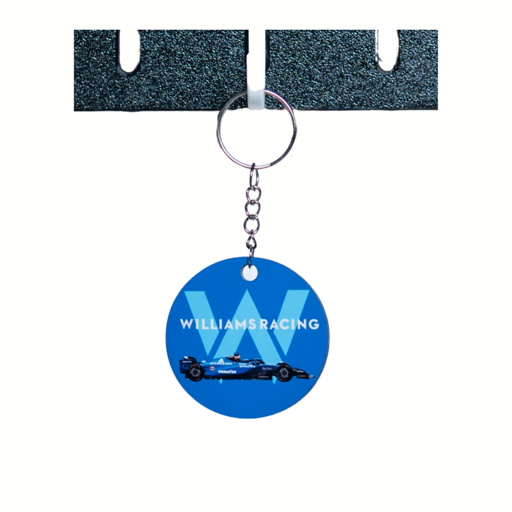 F1 Williams Racing Team Round 2x2" Keychain