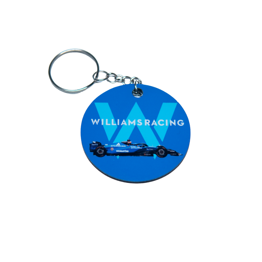 F1 Williams Racing Team Round 2x2" Keychain