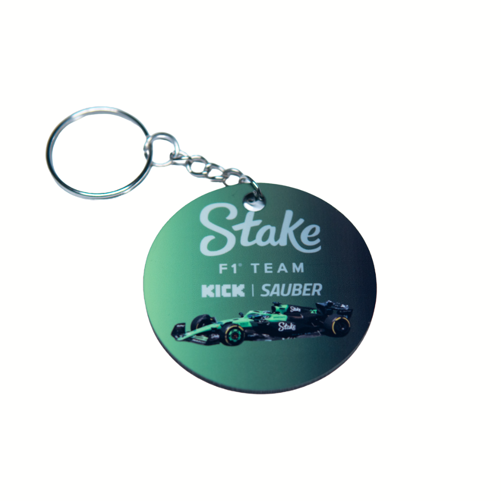 F1 Kick Sauber Racing Team Round 2x2" Keychain
