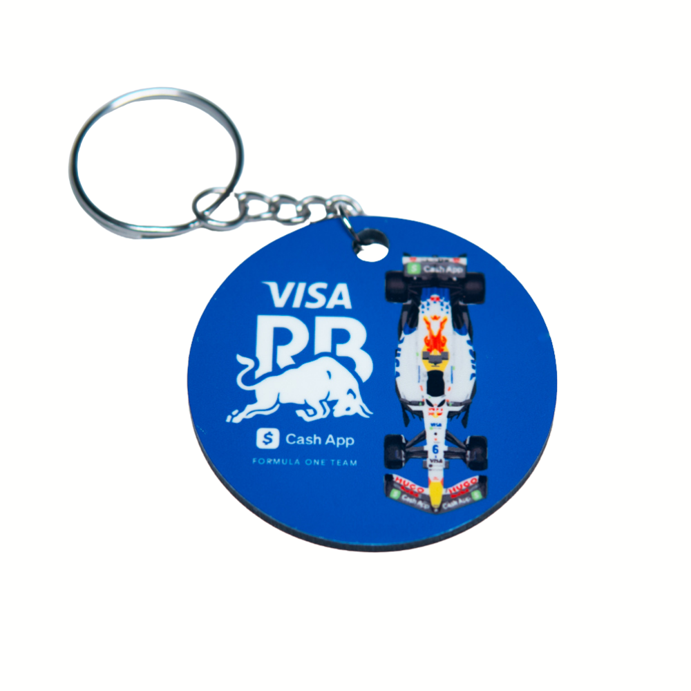 F1 Racing Bulls Racing Team Round 2x2" Keychain
