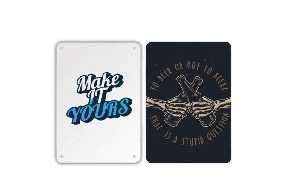Custom Metal Room Sign