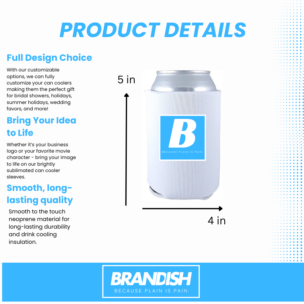 Custom Can Cooler Sleeve