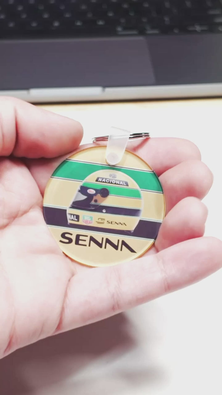 Max Racing-Inspired Round 2x2" Keychain