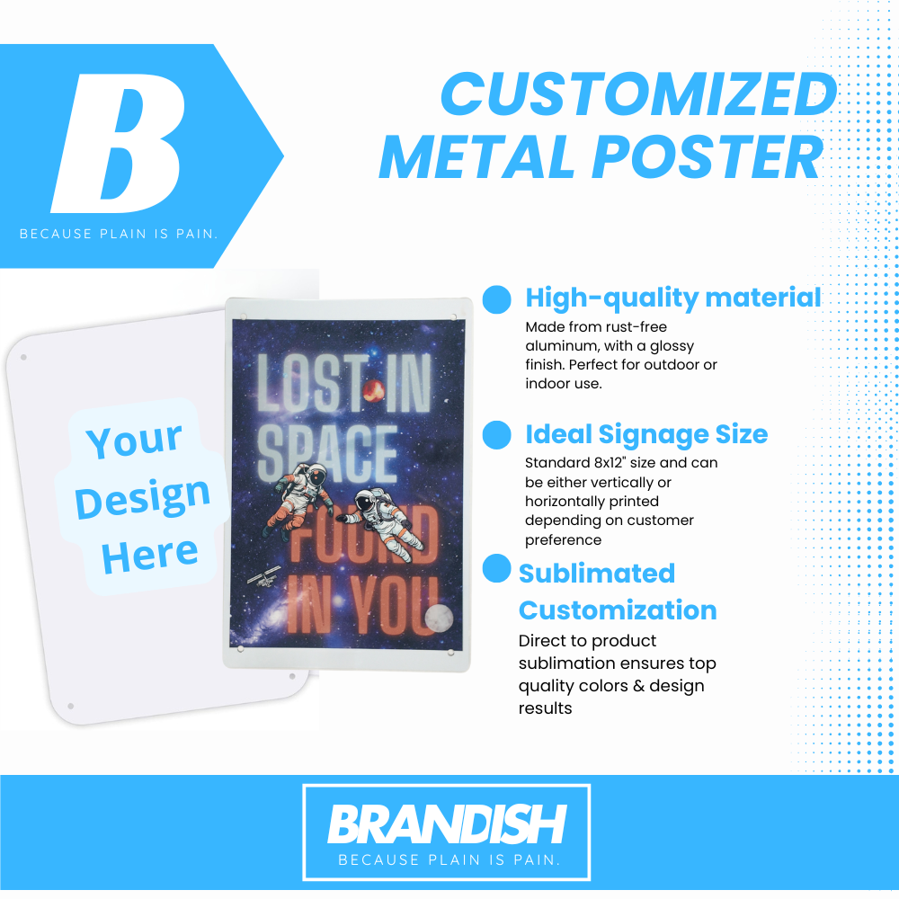 Custom Metal Room Sign